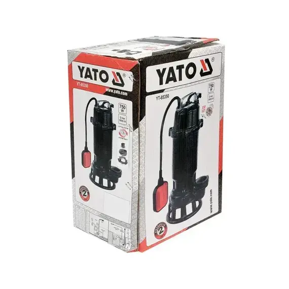 Насос для брудної води мережевий чавунний YATO YT-85350, image _ab__is.image_number.default