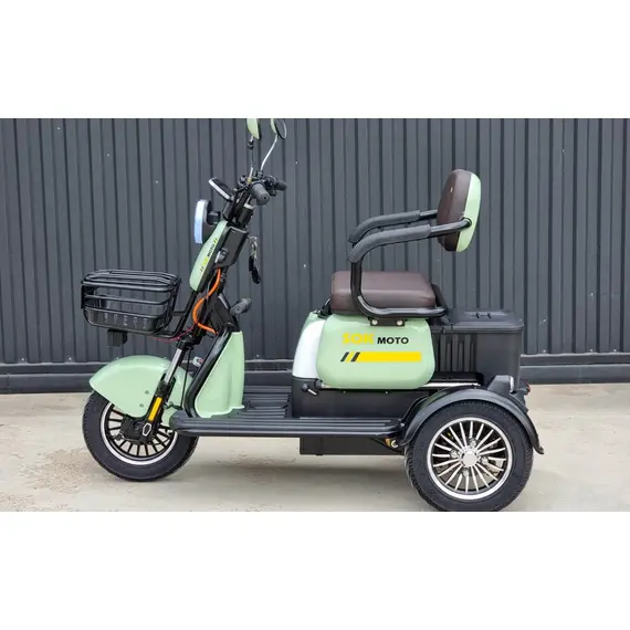 Електротрицикл триколісний SOKMOTO X3 PRO 2025 1500W (Світло-зелений), image _ab__is.image_number.default