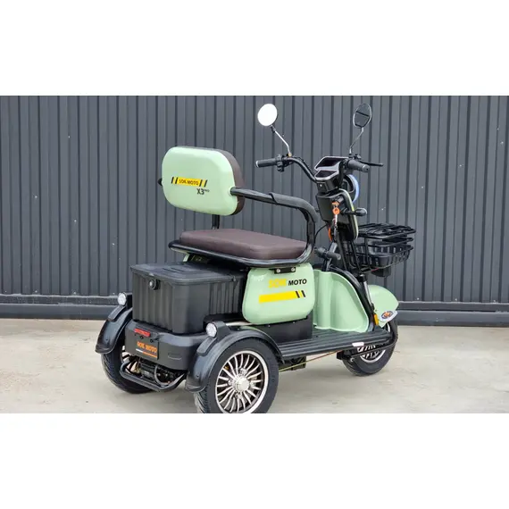 Електротрицикл триколісний SOKMOTO X3 PRO 2025 1500W (Світло-зелений), image _ab__is.image_number.default