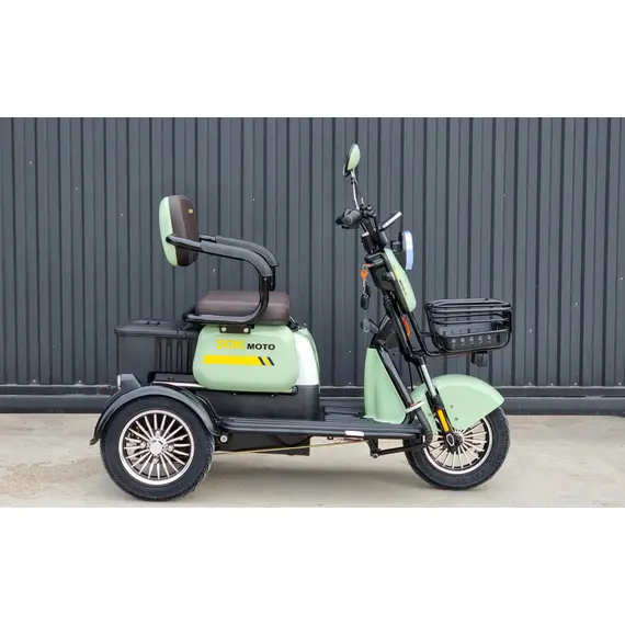 Електротрицикл триколісний SOKMOTO X3 PRO 2025 1500W (Світло-зелений), image _ab__is.image_number.default
