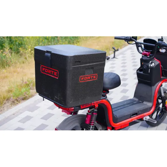 Электроскутер Forte U1 (Красный), фото , изображение 9