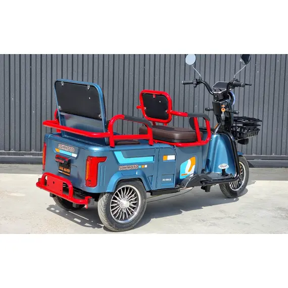 Электротрицикл трехколесный SOKMOTO X3 МАХ 2025 2000W (Серый), фото , изображение 7
