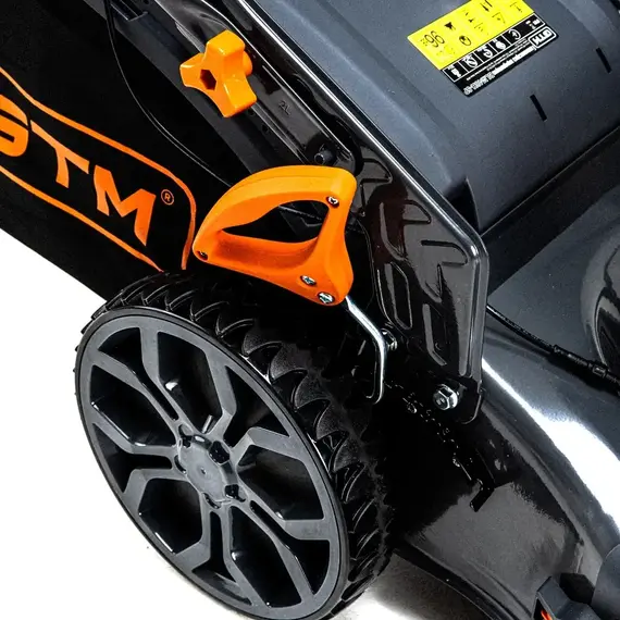 Газонокосилка аккумуляторная GTM BLM48H-SP с 2 АКБ и 2 ЗП (самоходная), фото , изображение 5