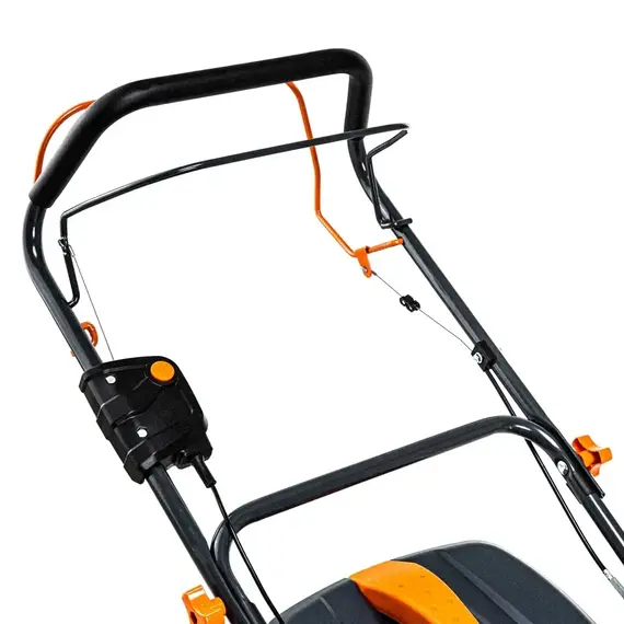 Газонокосилка аккумуляторная GTM BLM48H-SP с 2 АКБ и 2 ЗП (самоходная), фото , изображение 7