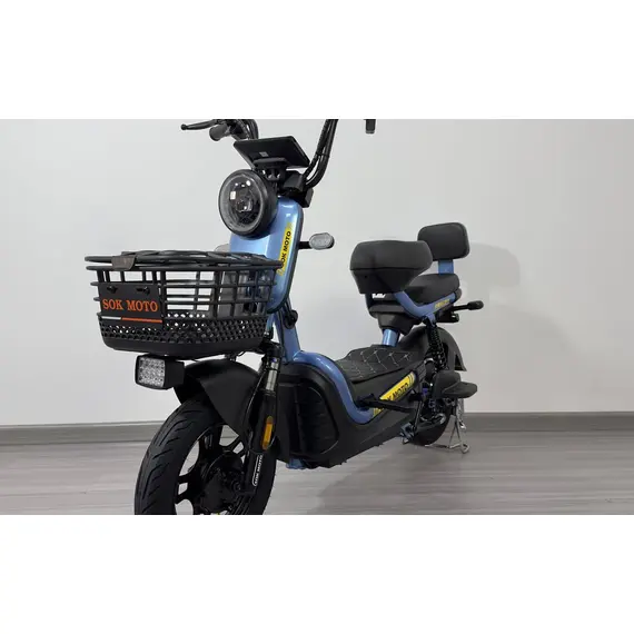 Электроскутер SOKMOTO СITY 2024 1200W (Серый), фото 