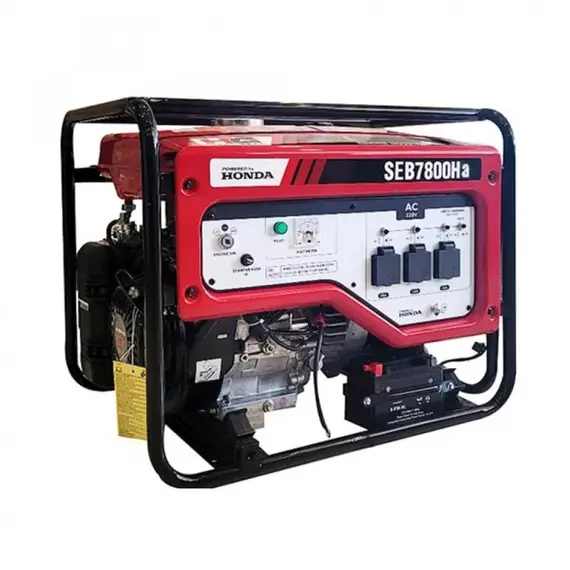 Генератор Daishin SEB7800HA 6.6кВА (AVR), однофазний (230 В), 5.5 кВт, image 