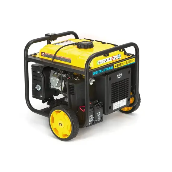 Генератор инверторный Champion C4500iE 4,5 кВт открытого типа дистанционный запуск, однофазный (230 В), 4.5 кВт, фото , изображение 3