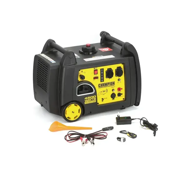 Генератор инверторный Champion C4500iES 4,5 кВт дистанционный запуск, однофазный (230 В), 4.5 кВт, фото , изображение 3