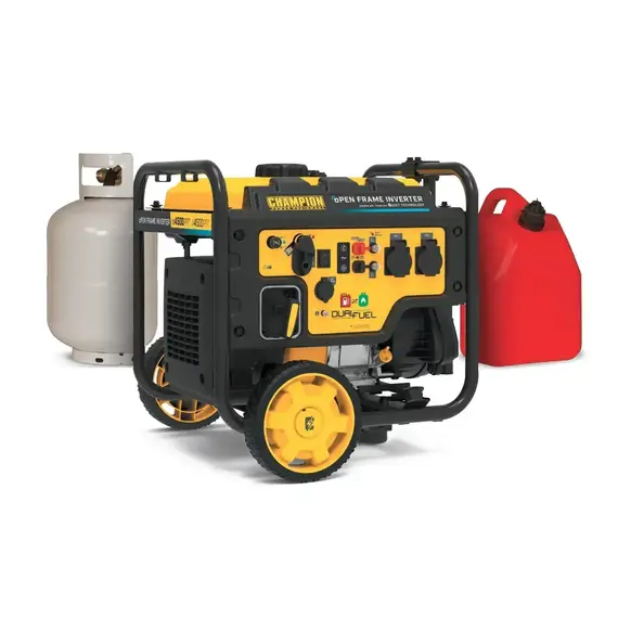 Генератор инверторный Champion C4500i(G) 4,5 кВт двухтопливный открытого типа, однофазный (230 В), 4.5 кВт, фото , изображение 5