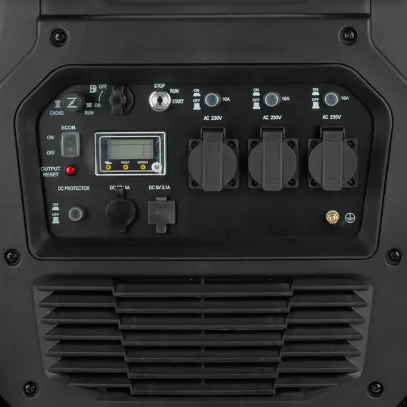 Генератор инверторный Weekender X6500iE электростарт, однофазный (230 В), 6 кВт, фото , изображение 3