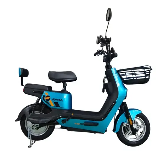 Электроскутер FADA CLASSi бирюзовый опал, фото , изображение 4