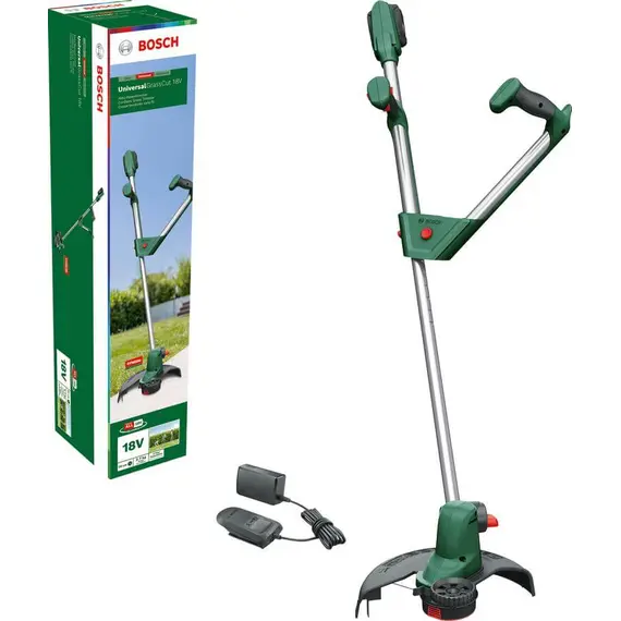 Триммер аккумуляторный Bosch UniversalGrassCut 18V-260 с АКБ и ЗП (0.600.8C1.D03), фото , изображение 2