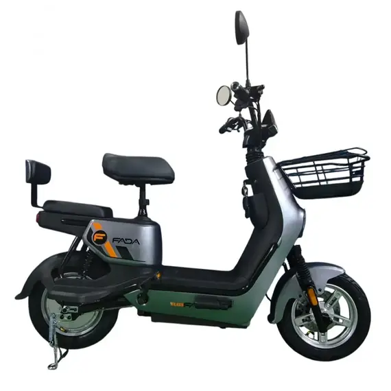 Электроскутер FADA CLASSi серый, фото , изображение 5