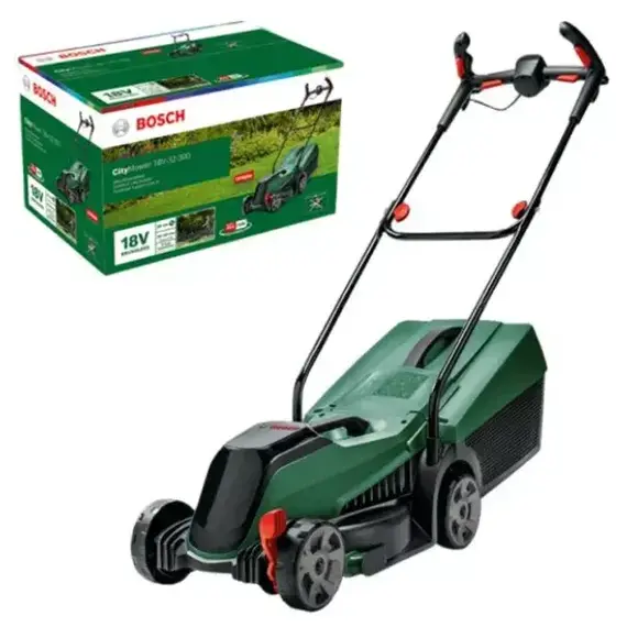 Газонокосилка аккумуляторная Bosch CityMower 18V-32-300 без АКБ и ЗП (0.600.8B9.A08), фото , изображение 3