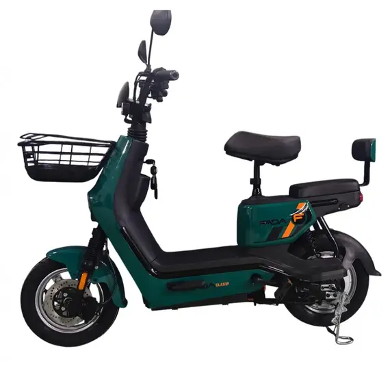 Электроскутер FADA CLASSi зеленый, фото , изображение 4