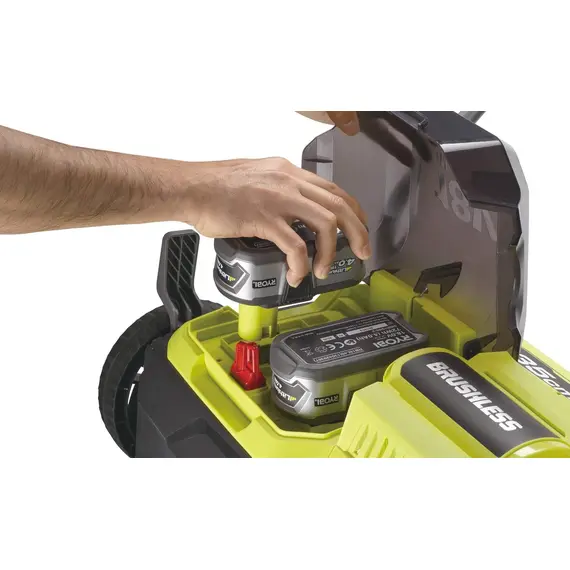 Аэратор-скарификатор аккумуляторный Ryobi ONE+ RY18SFX35A-240 с АКБ и ЗУ, фото , изображение 2
