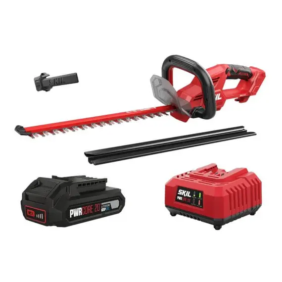 Кусторез аккумуляторный бесщеточный SKIL 0438 CA с АКБ и ЗУ, фото , изображение 2