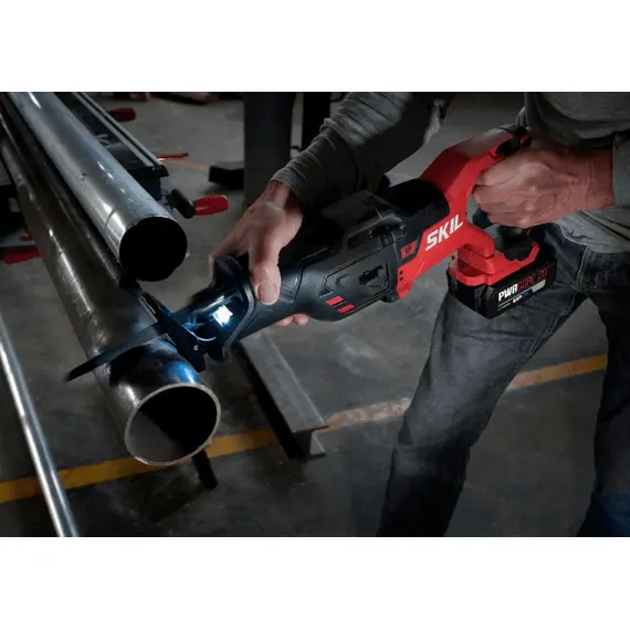 Пила сабельная аккумуляторная бесщеточная SKIL 3480 CB XP с АКБ и ЗУ, фото , изображение 7