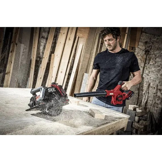 Воздуходувка аккумуляторная SKIL 3161 CB Compact с АКБ и ЗУ, фото , изображение 6