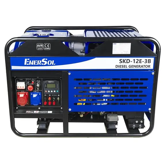 Генератор дизельний EnerSol SKD-12E-3B 13.8 кВА, трифазний (380 В), 11 кВт, image _ab__is.image_number.default