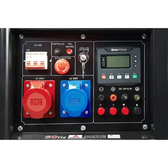 Генератор дизельний EnerSol SKD-12E-3B 13.8 кВА, трифазний (380 В), 11 кВт, image _ab__is.image_number.default