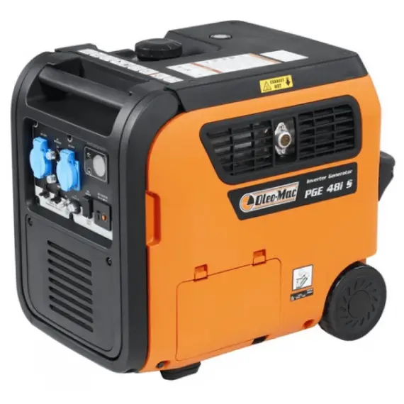 Генератор инверторный Oleo-Mac PGE 48iS, однофазный (230 В), 5 кВт, фото 