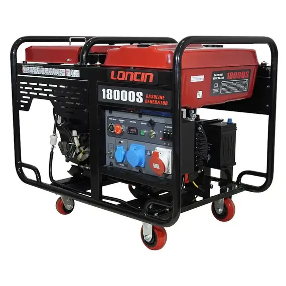 Генератор бензиновий LONCIN LC 18000 S, універсальний 1/3 (230/380 В), 13 кВт, image _ab__is.image_number.default