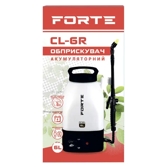 Обприскувач акумуляторний FORTE CL-6R з АКБ, image _ab__is.image_number.default