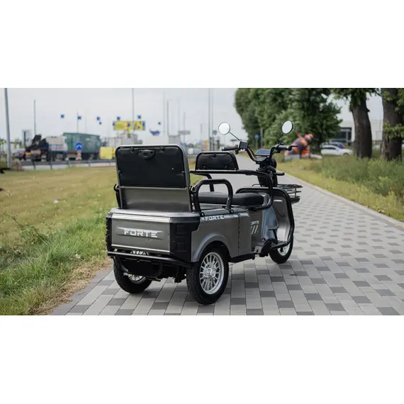 Электроскутер FORTE CARGO-WN800 (серый), фото , изображение 3