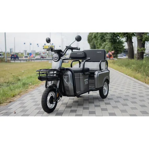 Электроскутер FORTE CARGO-WN800 (серый), фото , изображение 5
