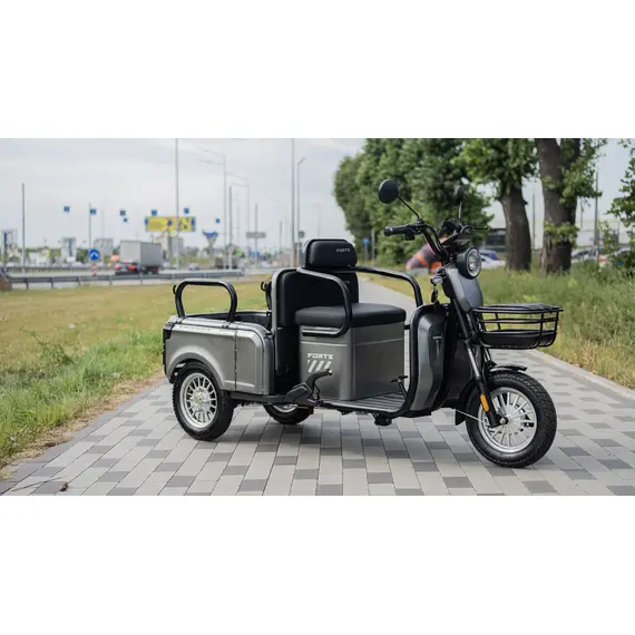 Электроскутер FORTE CARGO-WN800 (серый), фото , изображение 7