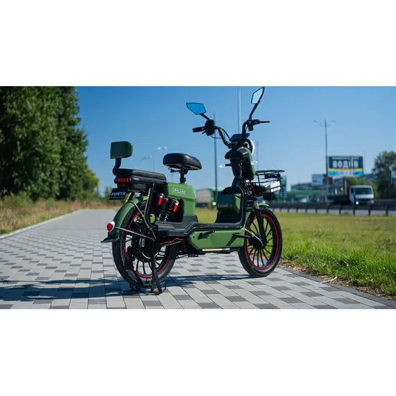 Электроскутер Forte WIND (Зеленый), фото , изображение 3