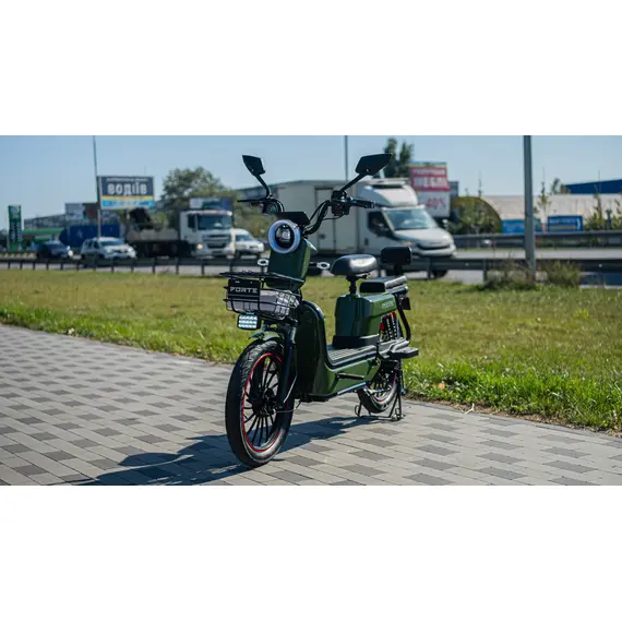 Электроскутер Forte WIND (Зеленый), фото , изображение 5