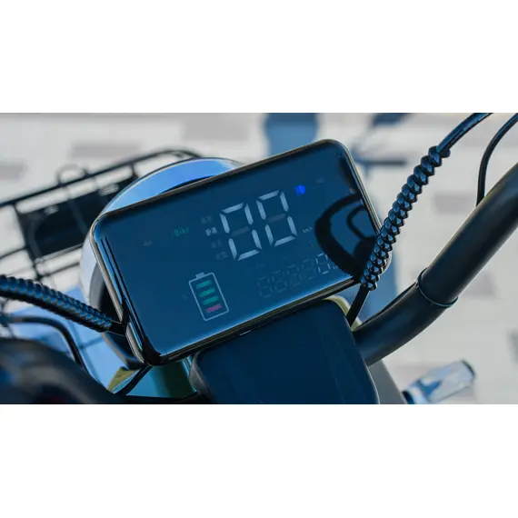 Электроскутер Forte WIND (Зеленый), фото , изображение 11