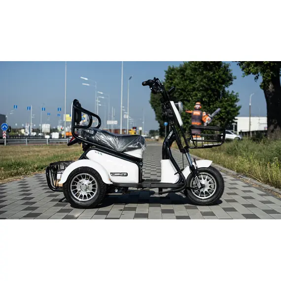 Триколісний електроскутер Forte S1 (білий), image _ab__is.image_number.default
