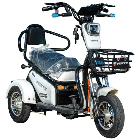 Триколісний електроскутер Forte S1 (білий), image 