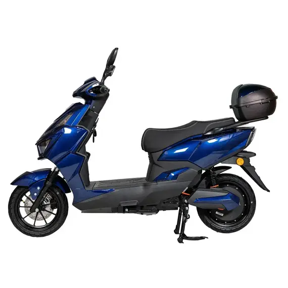 Электроскутер ATLAS TIGER PLUS 2000W BOX 32Ah (синий), фото , изображение 4