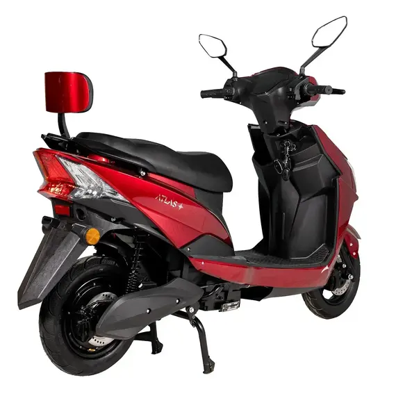 Электроскутер Atlas Spider Box 1800W (красный), фото , изображение 2