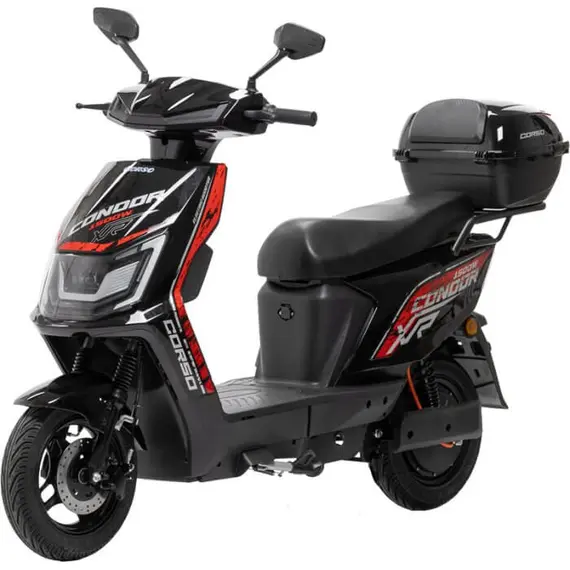 Електроскутер Corso Condor CD (коричневий) 1500W, image _ab__is.image_number.default