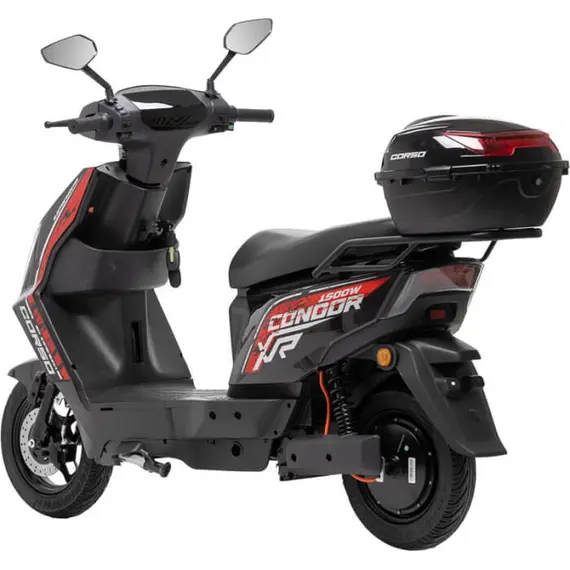 Електроскутер Corso Condor CD (коричневий) 1500W, image _ab__is.image_number.default