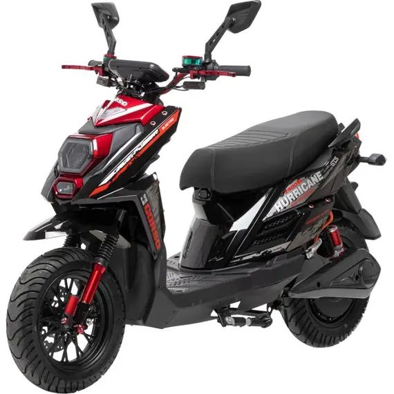 Електроскутер Corso Hurrican HR (Сірий з чорним) 2500W, image _ab__is.image_number.default