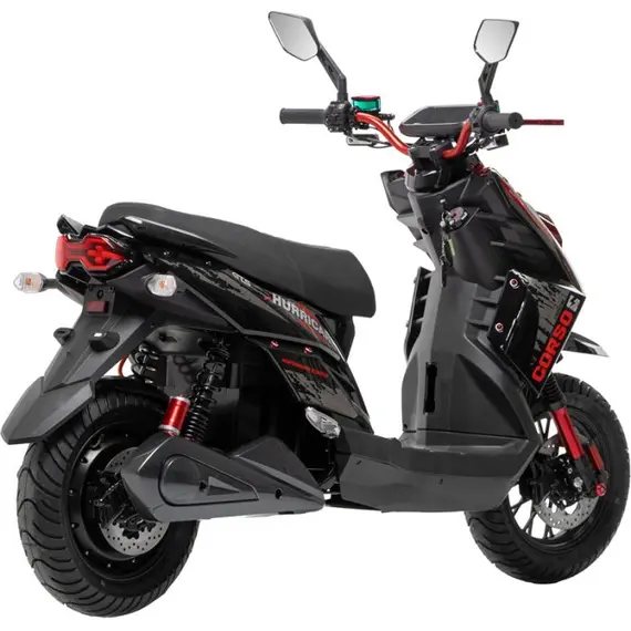 Електроскутер Corso Hurrican HR (червоний з чорним) 2500W, image _ab__is.image_number.default