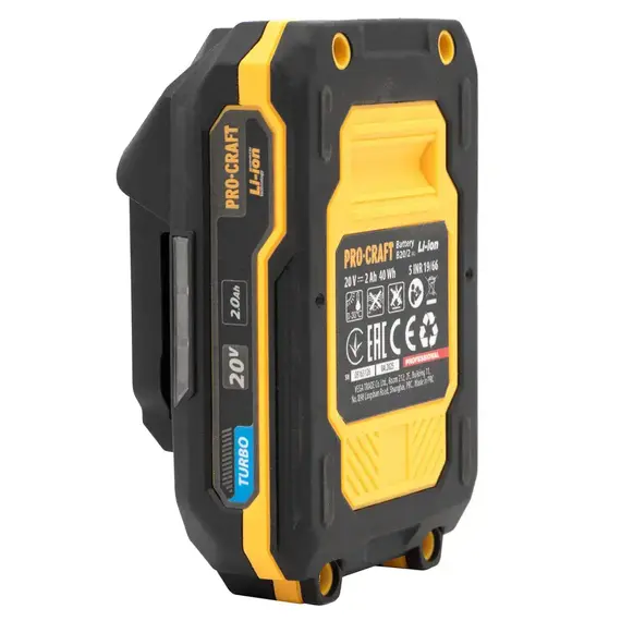 Набор ProCraft PBC-SET 1 с 2 АКБ и ЗУ, фото , изображение 8