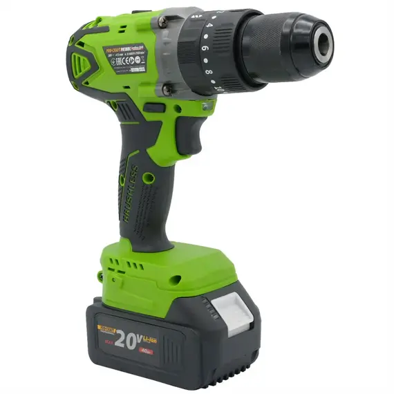 Шурупокрут акумуляторний ProCraft PA-18 BL Extra без АКБ, image _ab__is.image_number.default