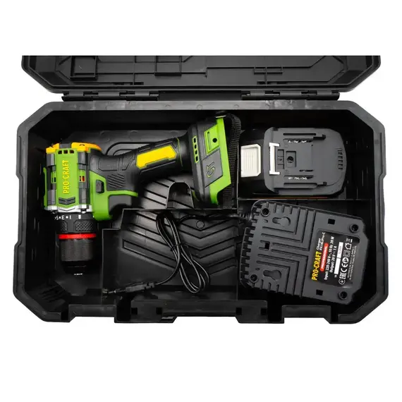Шурупокрут акумуляторний ProCraft PA-18 LI PRO 1 АКБ + ЗП, image _ab__is.image_number.default