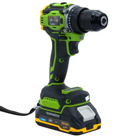 Шурупокрут акумуляторний ProCraft PA-18 PRO 1 АКБ + ЗП, image _ab__is.image_number.default