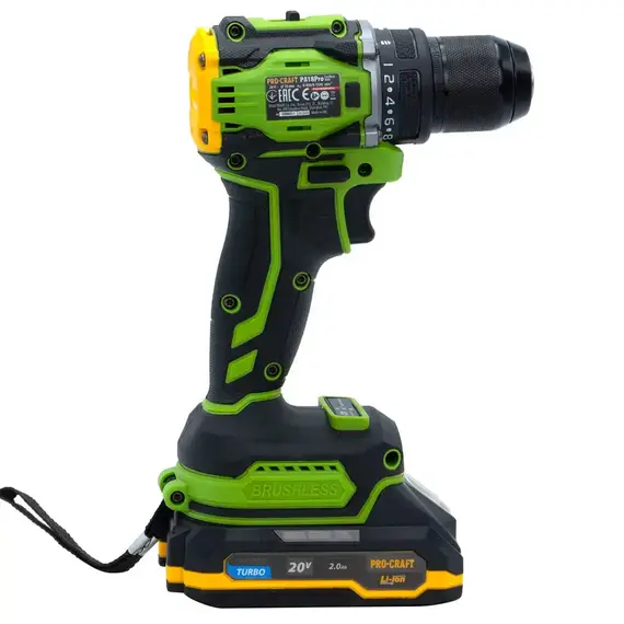 Шурупокрут акумуляторний ProCraft PA-18 PRO 1 АКБ + ЗП, image _ab__is.image_number.default