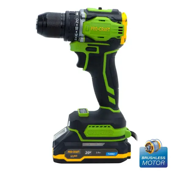 Шурупокрут акумуляторний ProCraft PA-18 PRO 1 АКБ + ЗП, image _ab__is.image_number.default