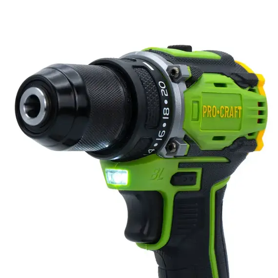 Шурупокрут акумуляторний ProCraft PA-18 PRO 1 АКБ + ЗП, image _ab__is.image_number.default