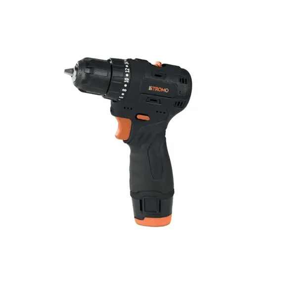 Шуруповёрт аккумуляторный STROMO SA-18LI 20В Li-Ion 2.0Ач бесщёточный 50Нм 0-1700 об/мин с АКБ и ЗУ (в комплекте), фото 